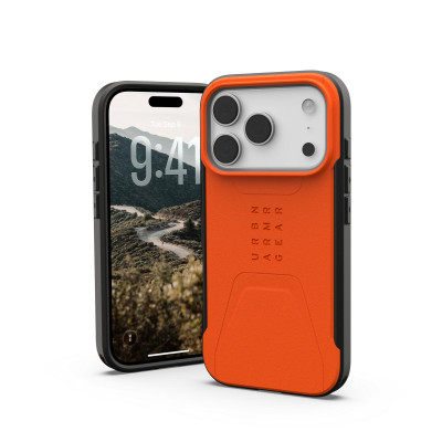 UAG Чохол UAG для iPhone 17 Pro, Civilian MagSafe, Orange