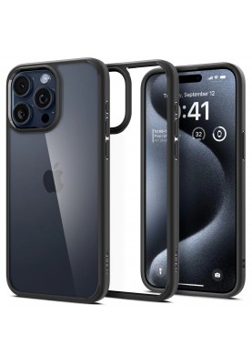 Spigen Чохол для Apple iPhone 15 Pro Max Ultra Hybrid, Matte Black