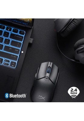 HyperX Миша Pulsefire Haste 2 Core, RGB, WL/BT, чорний