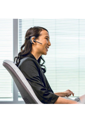 Poly Гарнітура комп'ютерна стерео In-ear Poly Voyager 5200 UC з адаптером BT600, USB-A, Bluetooth, всеспрямований, Acoustic fence, чорний