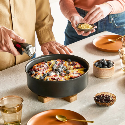 Tefal Набір посуду Tefal Ingenio Excellence+, 13 предметів, алюміній, нержавіюча сталь, бакеліт, чорний