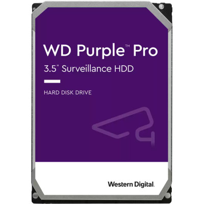 WD Жорсткий диск 3.5" SATA 3.0 18TB 7200 512MB Purple Pro Surveillance WD Жорсткий диск 3.5" SATA 3.0 18TB 7200 512MB Purple Pro Surveillance