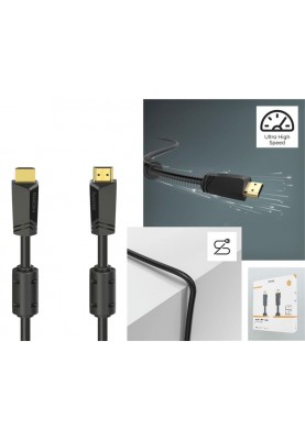 HAMA Кабель HDMI - HDMI 4K Ethernet Gold 10 m Black