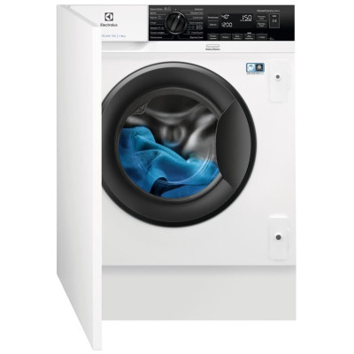Electrolux Пральна машина вбудовувана фронтальна, 8кг, 1400, A+++, 55см, дисплей, пара, інвертор, білий