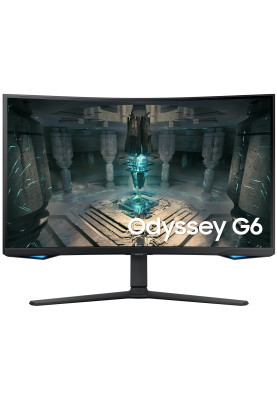 Samsung Монітор 27" Odyssey G6 27BG65 HDMI, DP, USB, VA, 2560x1440, 240Hz, 1ms, CURVED