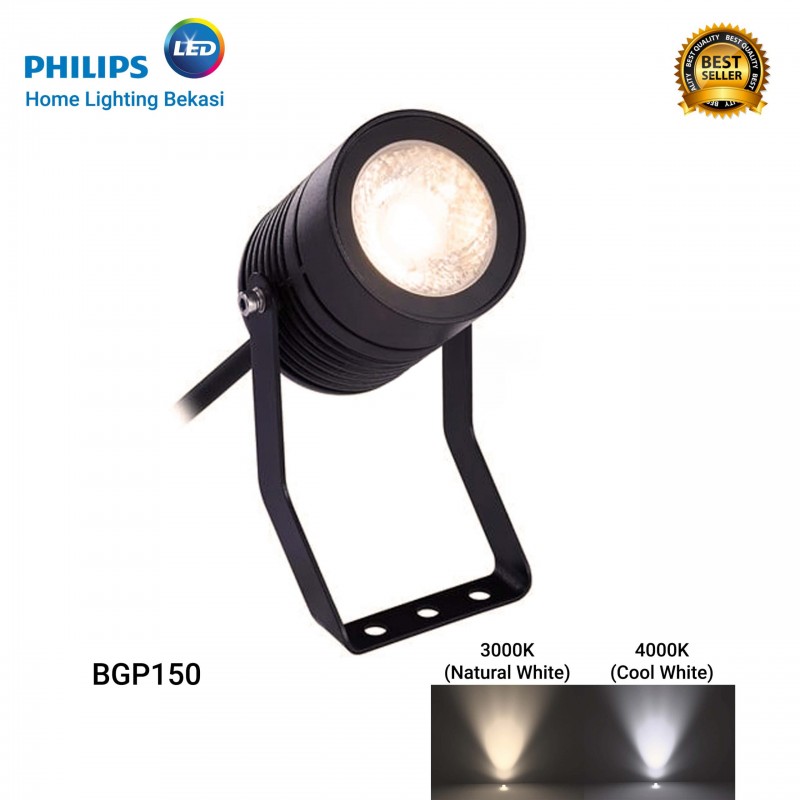 Philips Ландшафтний світильник спот BGP150 LED480 / NW 6W 20D GM 400 lm