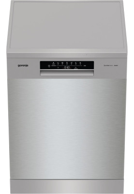 Gorenje Посудомийна машина, 16компл., A++, 60см, дисплей, 3 кошики, AquaStop, сірий