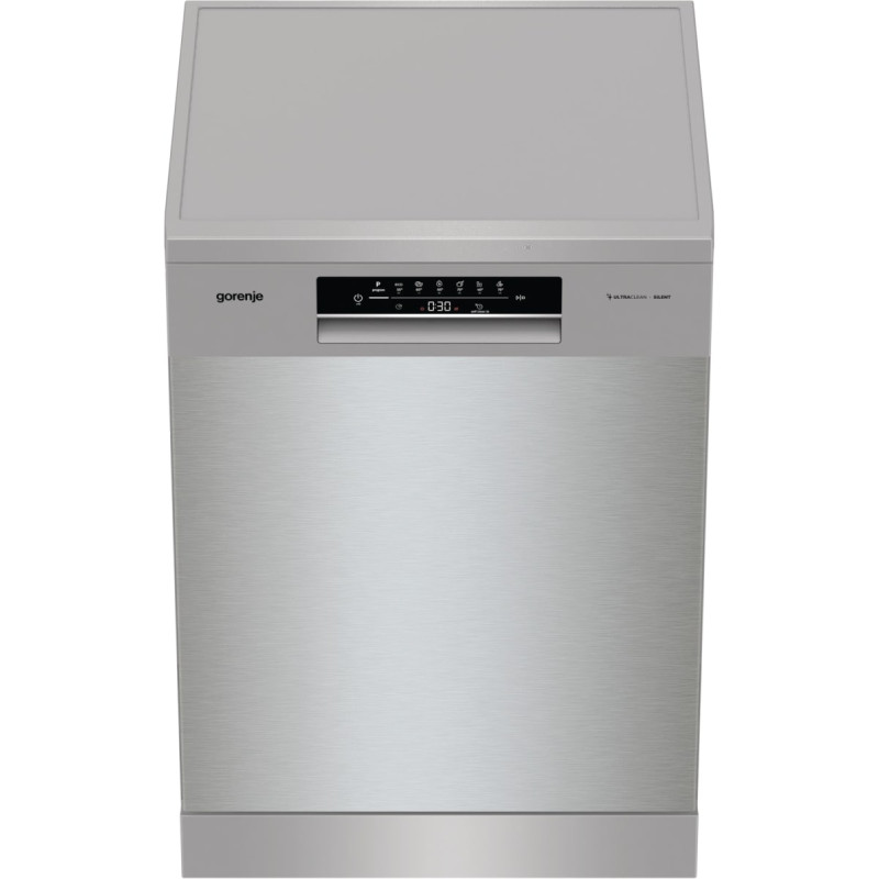 Gorenje Посудомийна машина, 16компл., A++, 60см, дисплей, 3 кошика, AquaStop, сірий