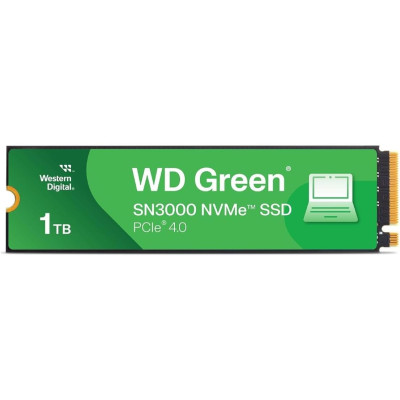 Western Digital Накопичувач SSD WD M.2 1TB PCIe 4.0 Green SN3000