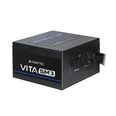 Chieftec Блок живлення Vita SM3 (850W), >85%, 80+ Bronze, 120мм, 1xMB 24pin(20+4), 2xCPU 8pin(4+4), 3xMolex, 6xSATA, 4xPCIe 8pin(6+2), 1xP