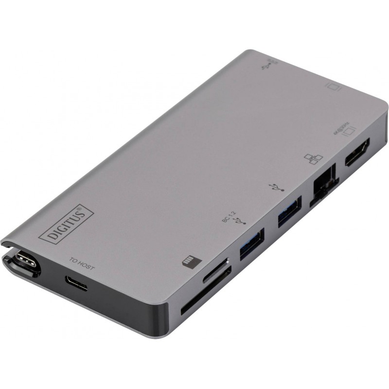 Digitus Док-станція Travel USB-C, 8 Port