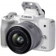 Canon Цифрова фотокамера EOS M50 Mk2 + 15-45 IS STM Kit White