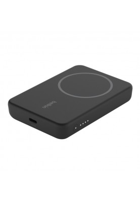 Belkin Акумулятор портативний літій-іонний Power Bank 5000mAh MagSafe Wireless Black