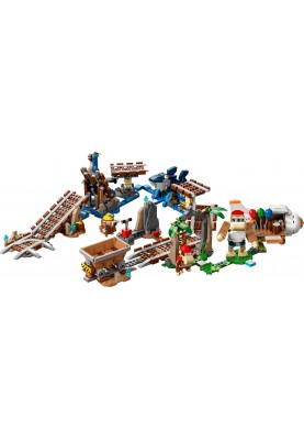 LEGO Конструктор Super Mario Поїздка у вагонетці Дідді Конґа. Додатковий набір