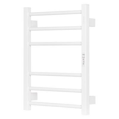 ARDESTO Рушникосушка електрична Square-TR K, 570х430х80мм, таймер-регулятор, сталь, білий матовий