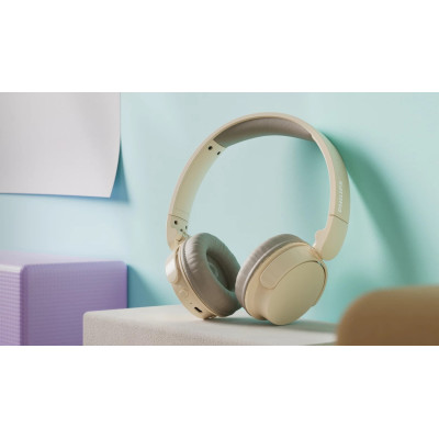 Philips Навушники On-ear TAH3209 BT 5.3, Wireless, Mic, Бежевий