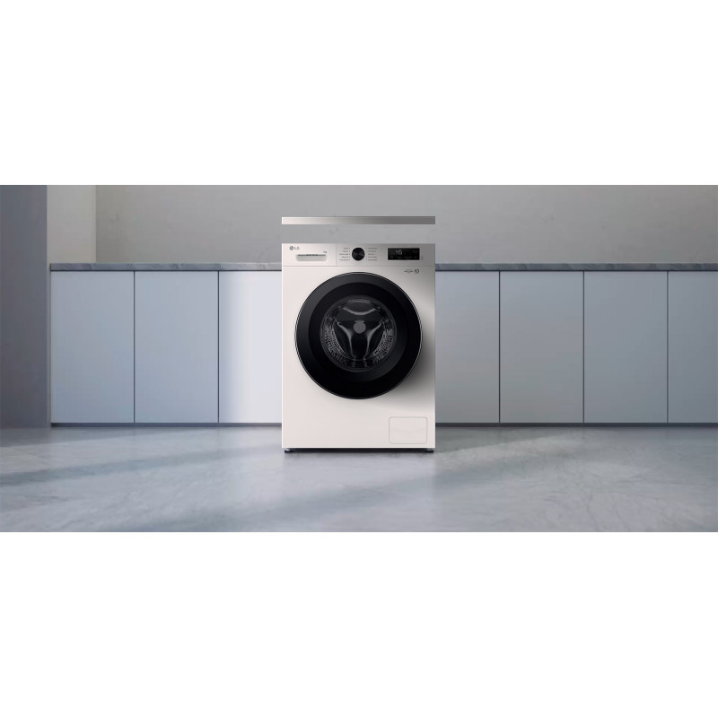 LG Пральна машина, фронтальна, 6 кг, A+++, білий