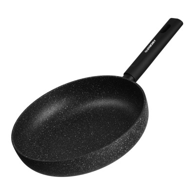 ARDESTO Сковорода глибока з кришкою Black Mars Alcor, 24см, алюміній, чорний