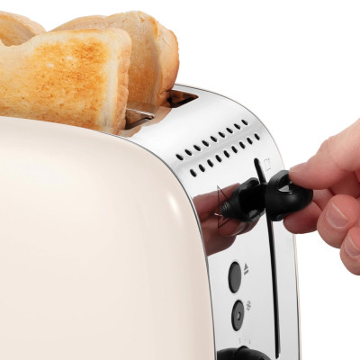 Russell Hobbs Тостер 1670Вт, нержав., підігрів, жасмін