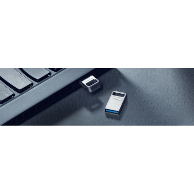 Kingston Накопичувач 256GB USB 3.2 Gen1 DT Micro R200MB/s