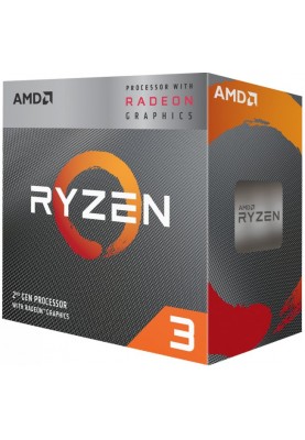 AMD Ryzen 3[Центральний процесор Ryzen 3 3200G 4C/4T 3.6/4.0GHz Boost 4Mb Radeon Vega 8 GPU Picasso AM4 65W Box]