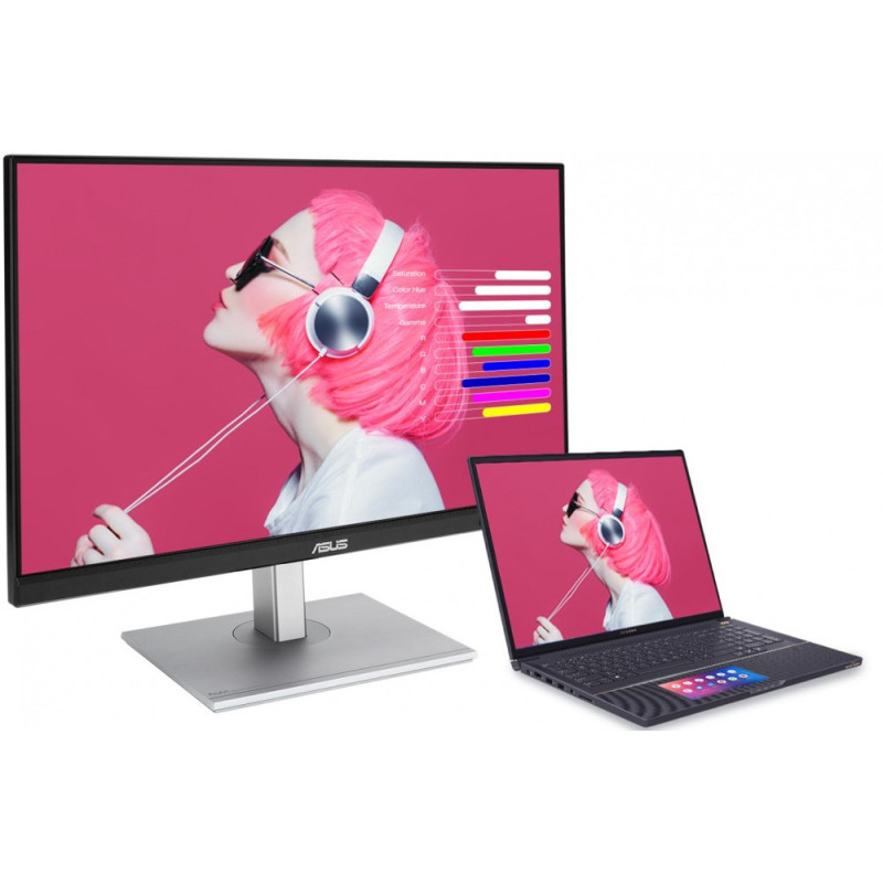 ASUS Монітор 27" ProArt PA278CGV, 2560x1440, 144Hz, 5ms, sRGB 100%, AdaptiveSync, Pivot, HDR400