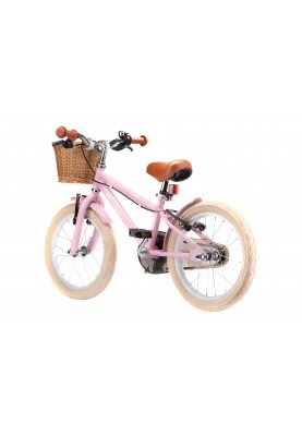 Miqilong Дитячий велосипед RM Рожевий 16"
