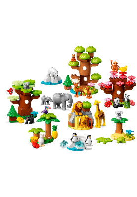 LEGO Конструктор DUPLO Town Дикі тварини світу