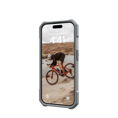 UAG Чохол для Apple iPhone 15 Pro Essential Armor Magsafe, Silver