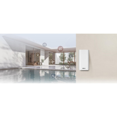 ASUS Система WiFi-Mesh ZenWiFi BD4 Outdoor BE3600, 2x2,5GE WAN/LAN, 1мод, білий