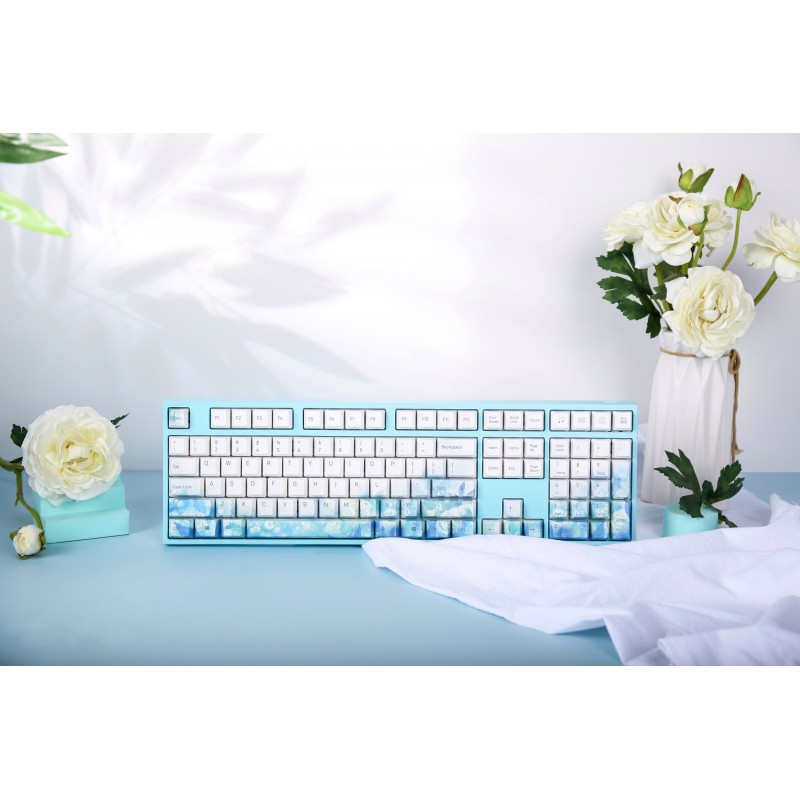 Varmilo Клавіатура механічна MA108 Jasmine 108Key, EC V2 Ivy, USB-A, EN, White Led