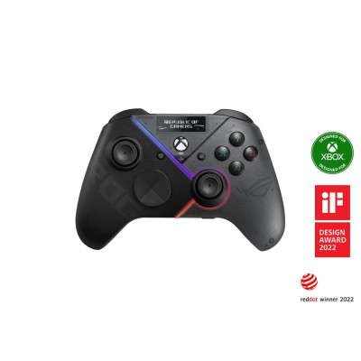 ASUS Геймпад ROG Raikiri Pro for Xbox, USB-A/BT/WL чорний
