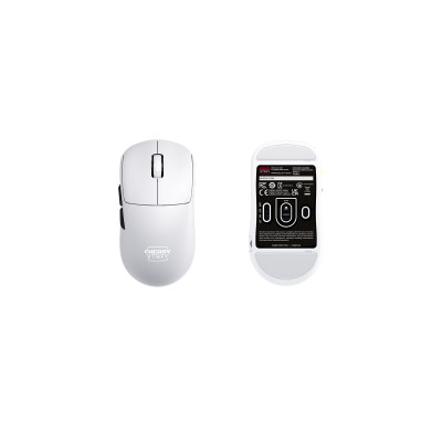 Cherry Xtrfy Миша M68 PRO, 8K, WL/USB-A, RGB, білий