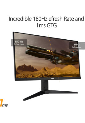 ASUS Монітор 27" TUF Gaming VG279QL3A 2xHDMI, DP, MM, IPS, 180Hz, 1ms, sRGB 125%, AdaptiveSync, Pivot, HDR400