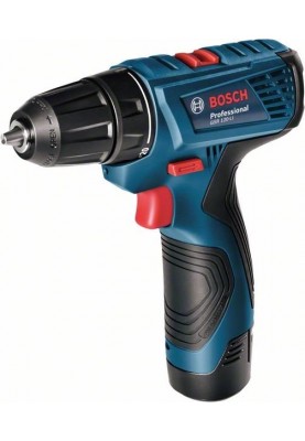 Bosch Шуруповерт-дриль GSB 120-Li, 12V, 2*2 Ач*2 Ач, 14/30 Нм, 400/1500 об/хв, 0.89 кг, кейс, ЗУ