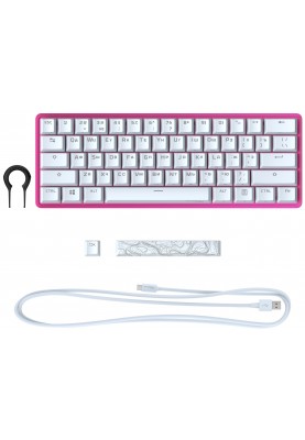 HyperX Клавіатура Alloy Origin 60 Red USB RGB ENG/RU, Pink