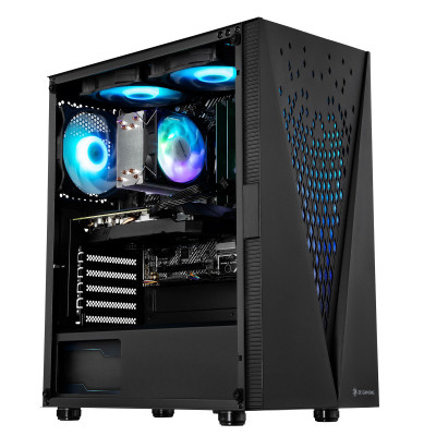 2E Комп’ютер персональний 2E Complex Gaming AMD Ryzen 5 5600X/B450/16/500F+1000/NVD3060-12/Win10H/G2055