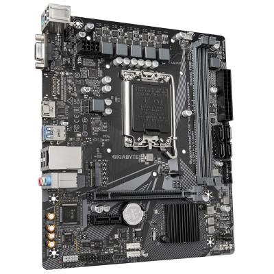 Gigabyte Материнська плата H610M H V3 DDR4 s1700 H610 2xDDR4 HDMI D-Sub mATX
