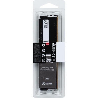 Kingston Пам'ять ПК DDR5 16GB 6000 FURY Beast Black XMP