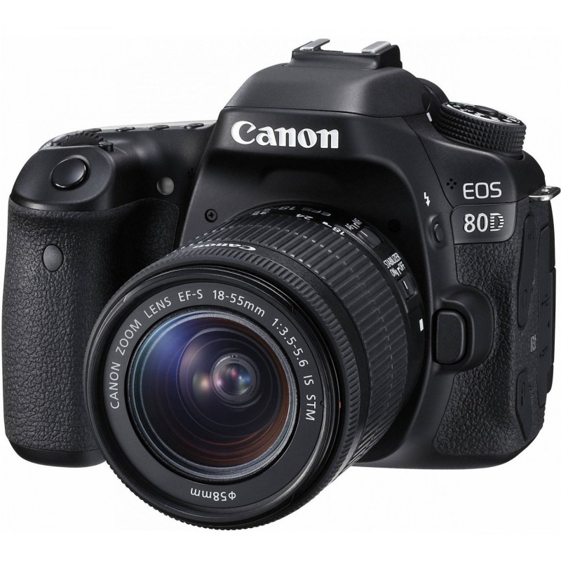 Canon EOS 80D + объектив 18-55 IS STM