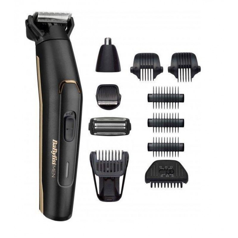 BaByliss Набір для стрижки волосся, 11 в 1, 11 насадок, чорний