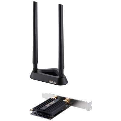 ASUS Адаптер WiFi PCE-AX58BT AX3000, PCI-Express x1, BT5.0
