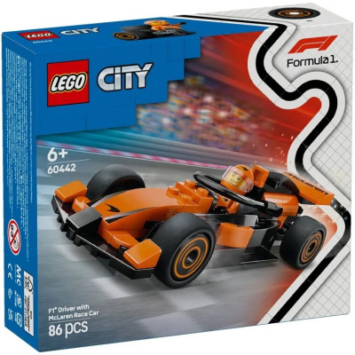 LEGO Конструктор LEGO City Пілот F1 з автомобілем для перегонів команди McLaren