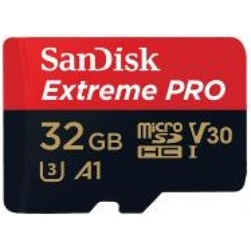 SanDisk Extreme Pro microSD V30 A1 UHS-I U3[SDSQXCG-032G-GN6MA]