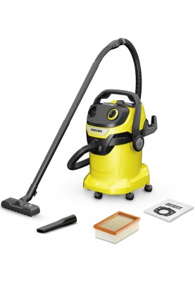 Karcher Господарський пилосос WD 5 V-25/5/22 , 1100 ВТ, 25л, 5м, 8.449 кг