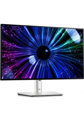 Dell Монітор 23.8" U2424HE HDMI, DP, USB-C, RJ-45, Audio, IPS, 120Hz, sRGB 100%, Pivot