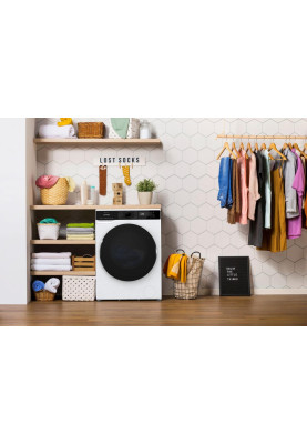 Gorenje Прально-сушильна машина фронтальна, 9(6)кг, 1400, A, 55см, дисплей, інвертор, Wi-Fi, білий