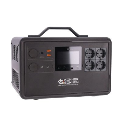 Könner & Söhnen Портативна електростанція Konner&Sohnen KS 2400PS, 2400Вт, 2240Вт/рік, LifePo4, Bluetooth, 25.9кг