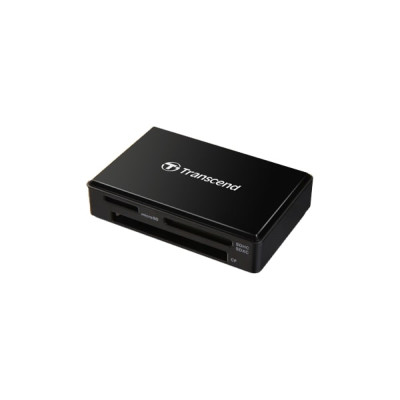 Transcend Кардрiдер USB 3.1 Type-A > microSD/SD/CF Чорний