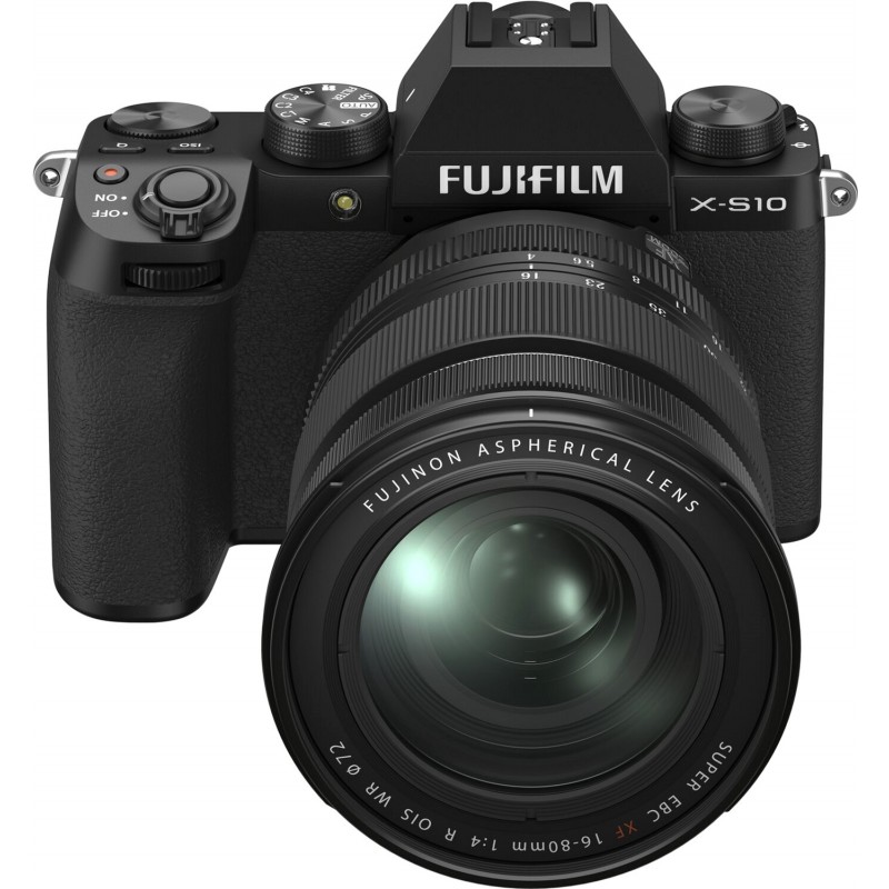 Fujifilm X-S10+ XF 16-80mm F4.0 Kit Black